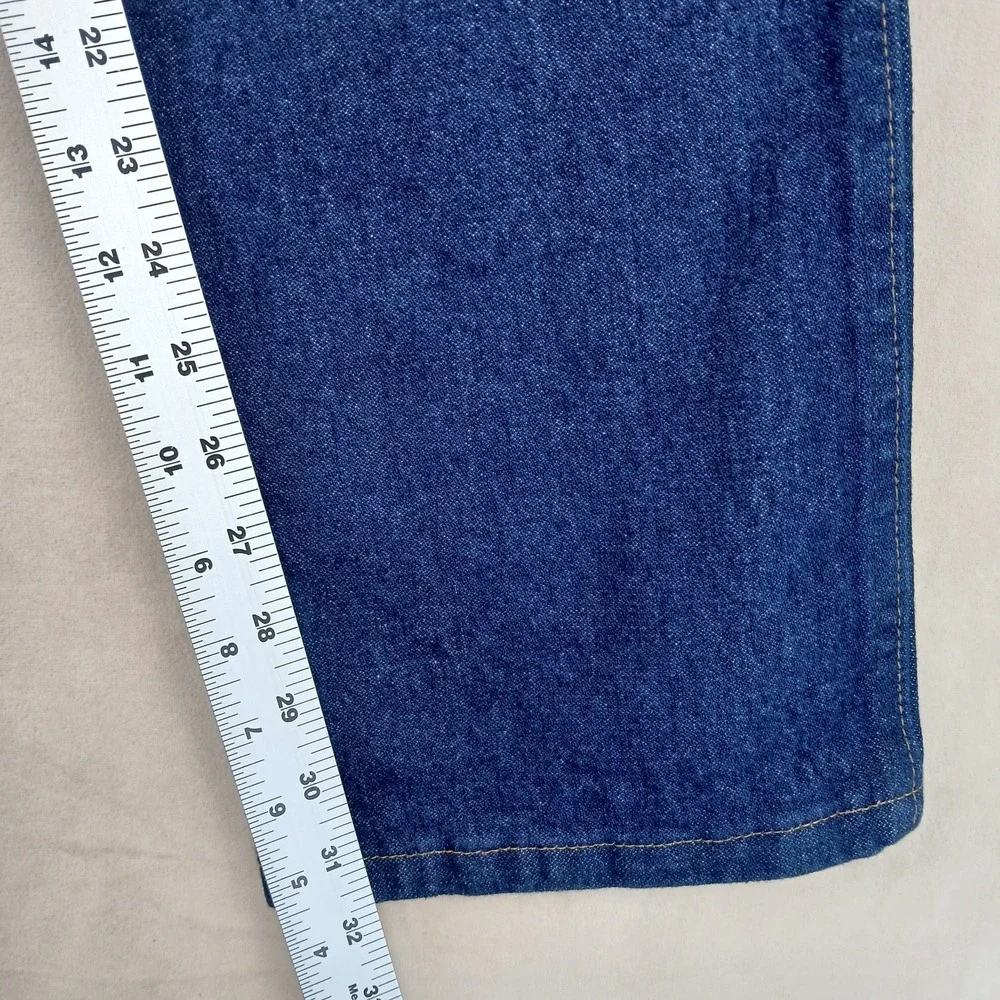 Vintage Wrangler 30x32 Mens Jeans‎ Stiff Cowboy Cut Repaired Nicaragua